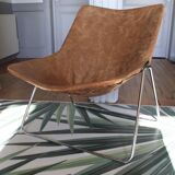 P. Guariche G1 leather armchair