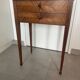 Directoire marquetry console in mahogany