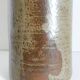 Large vintage enameled stoneware vase