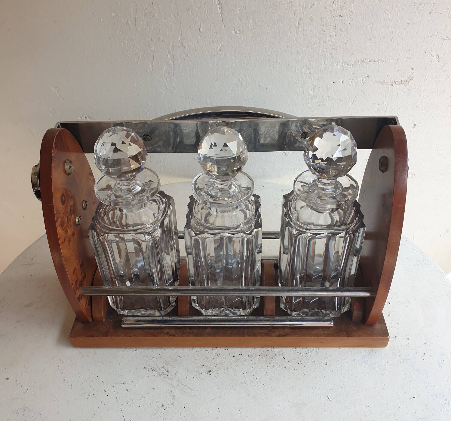 Art Deco Liqueur or Whiskey Cellar