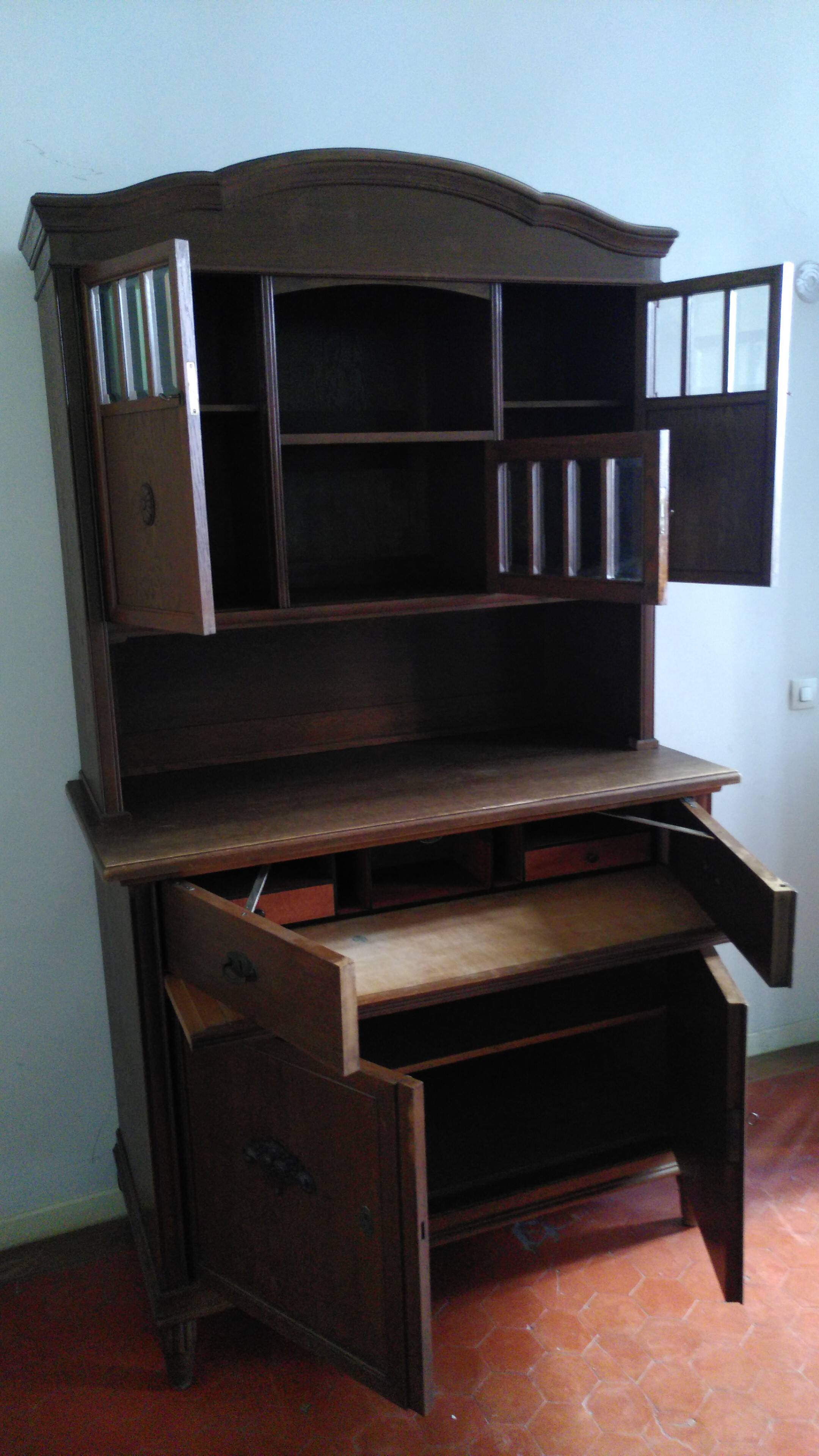 Art Deco wooden sideboard