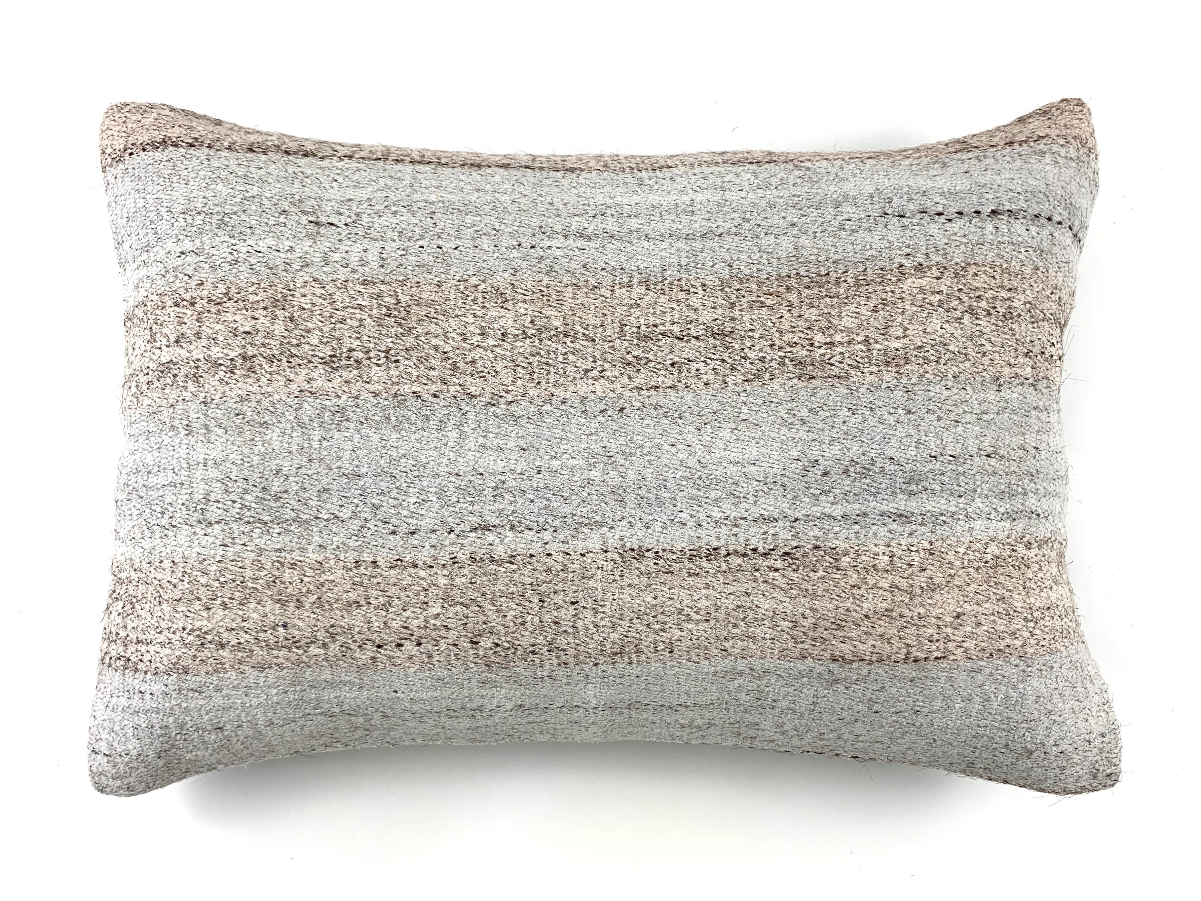 Vintage turkish handmade kilim cushion cover 40x60 cm