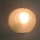 Vintage white opaline glass shell wall light – Ann wall lamp