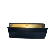 Gispen - H.W. Gispen - cylinder wall lamp - metal - blue - 1950s