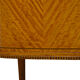 Meuble de chevet édouardien en bois satiné