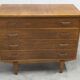 Commode scandinave 1960 4 tiroirs