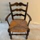 Provençal straw chair