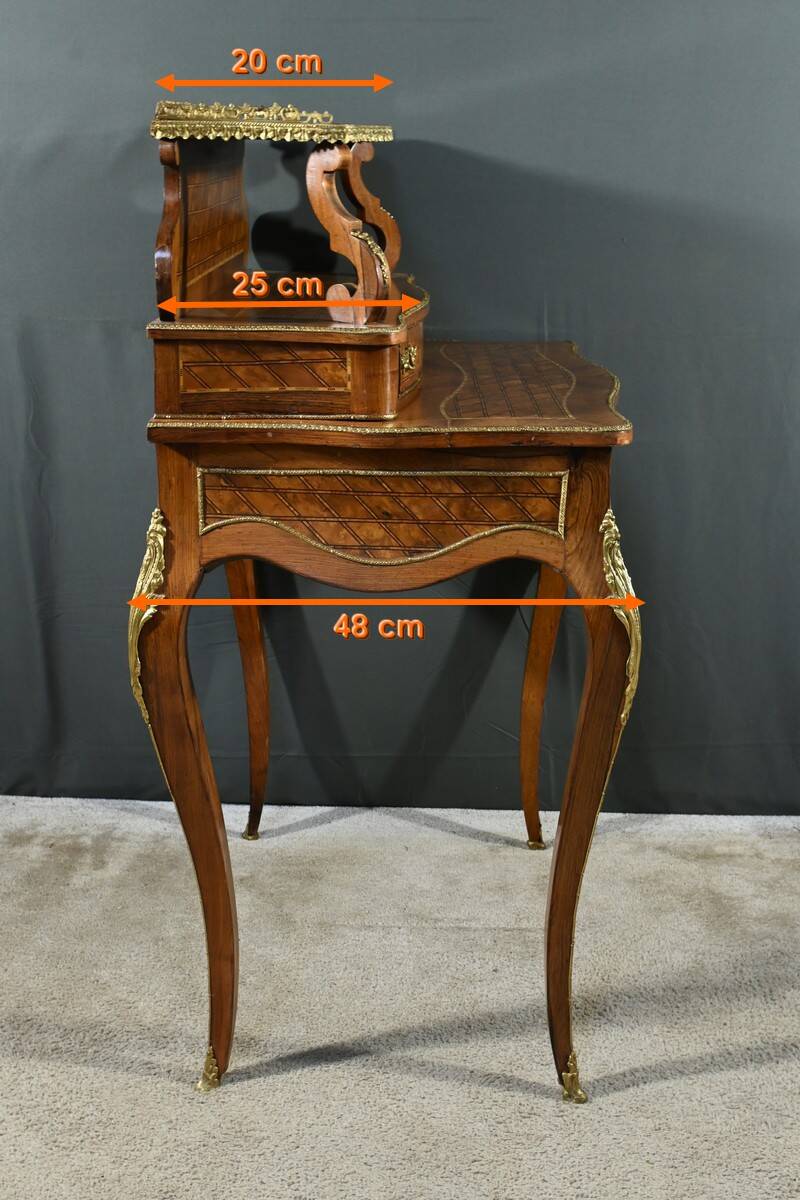 Rosewood Stepped Desk – Part 2, 19th Century