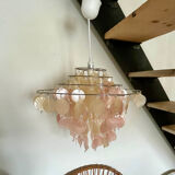 Mother-of-pearl tassel chandelier