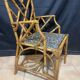 Rattan armchair