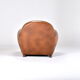 Tawny Leather Club Chair