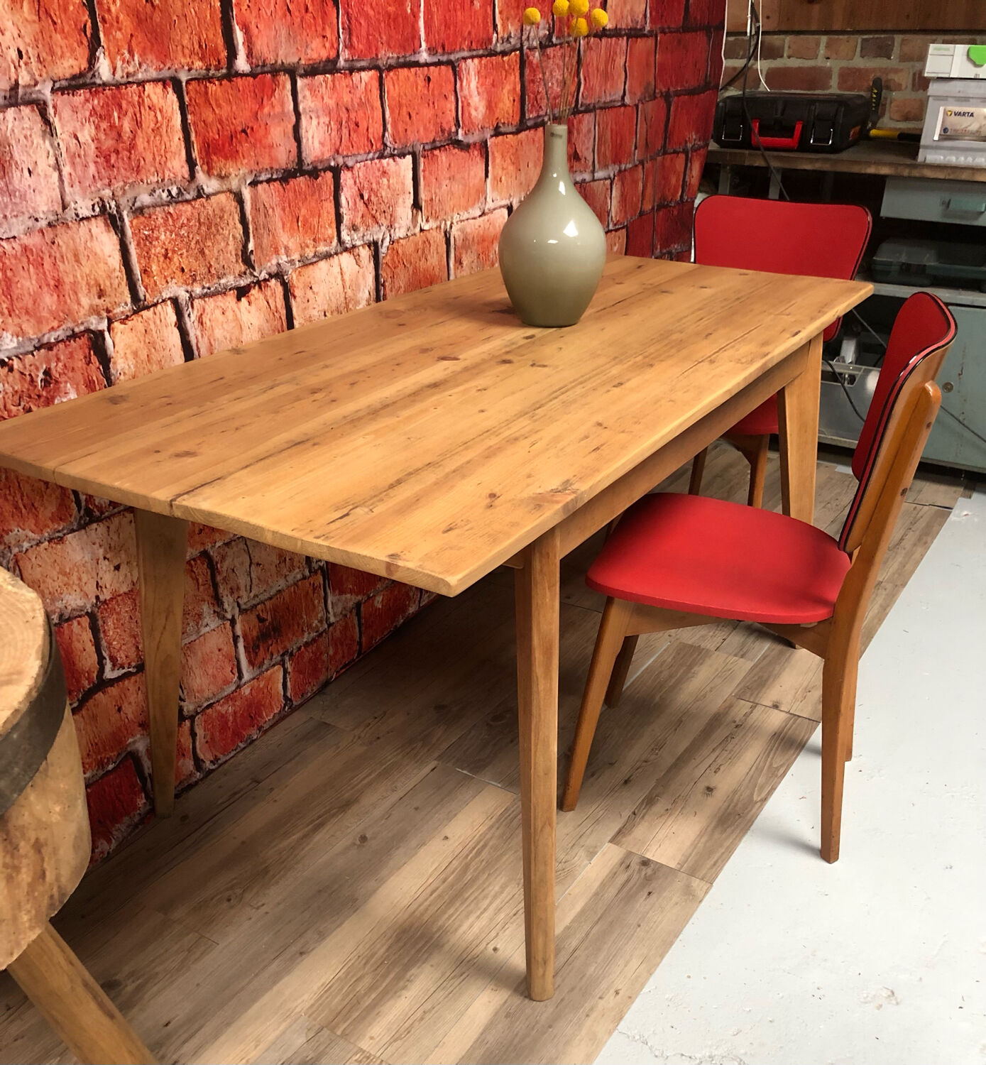 Old bistro table