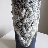 Vintage Mid Century Modern Fat Lava Stein Keramik West German Navy Gl