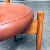 Mid-Century Modern Dining Chairs in the style of Charlotte Perriand, France, 1960s, Set of 4