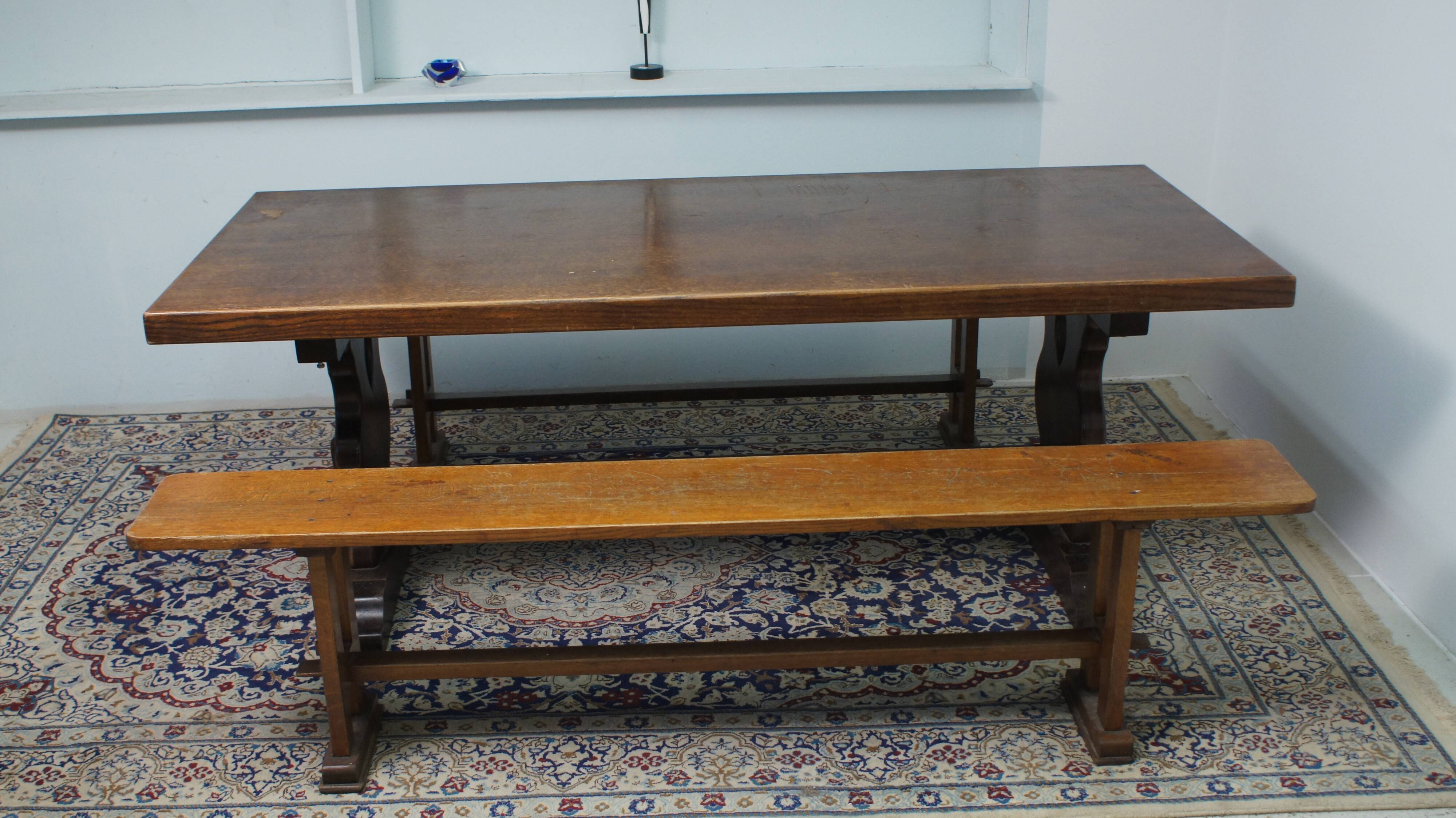 Vintage country monastery dining table