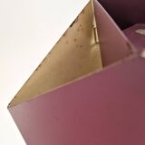 Set of 2 purple Seks-Tre pendant lamps by Ole Panton for Lyfa, Denmark 1960's