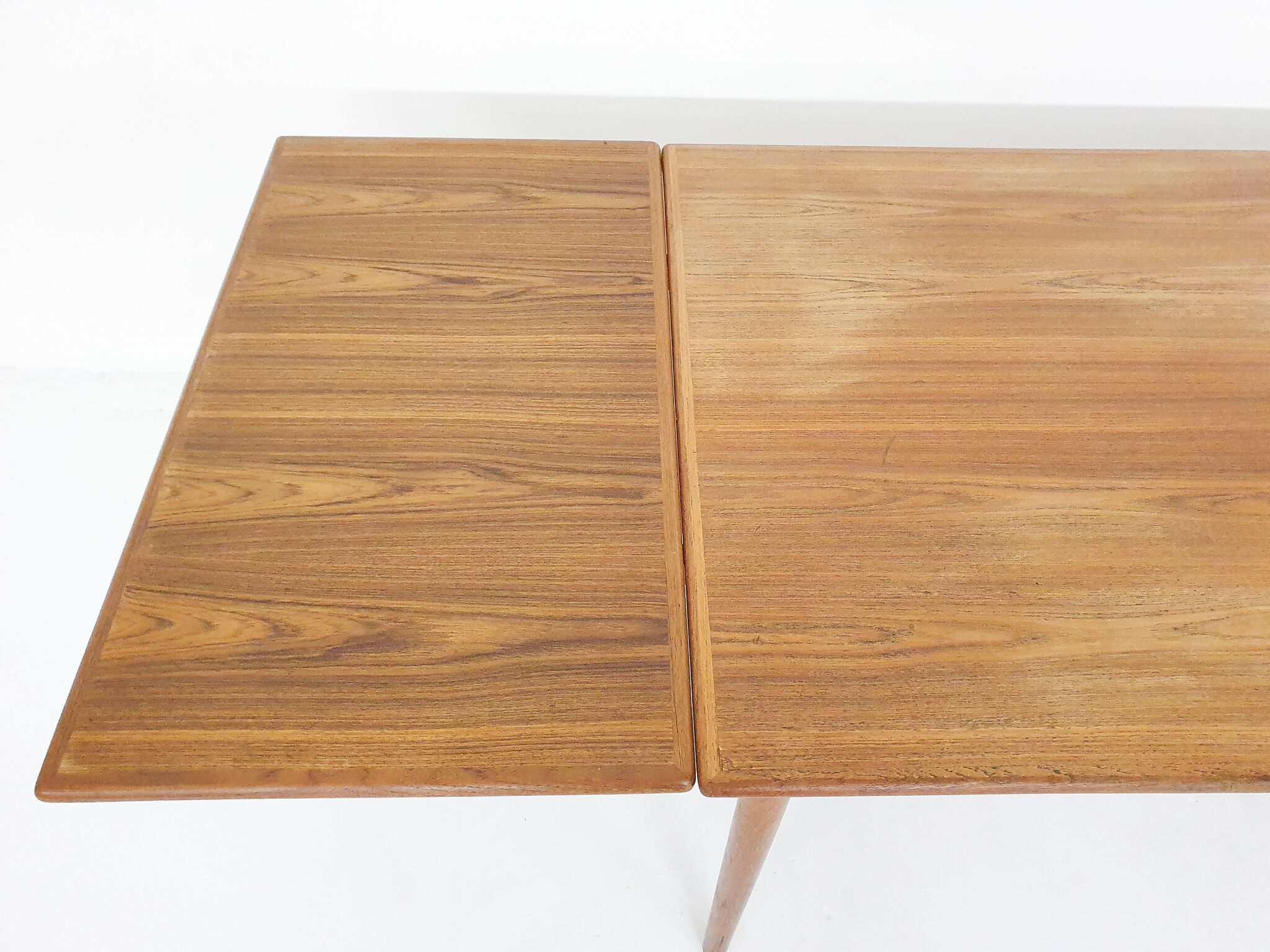 Teak extendable dining table, The Netherlands 1960's