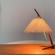 Mid-century Dornstab table lamp in teak by A. Pöll for Kalmar