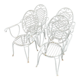Fauteuils provençaux en fer forgé