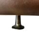 Vintage Danish leather canapé 'Madsen & Schubell' in brown