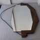 Miroir années 60 bois