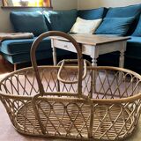 Rattan cradle