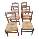 Suite de 6 chaises