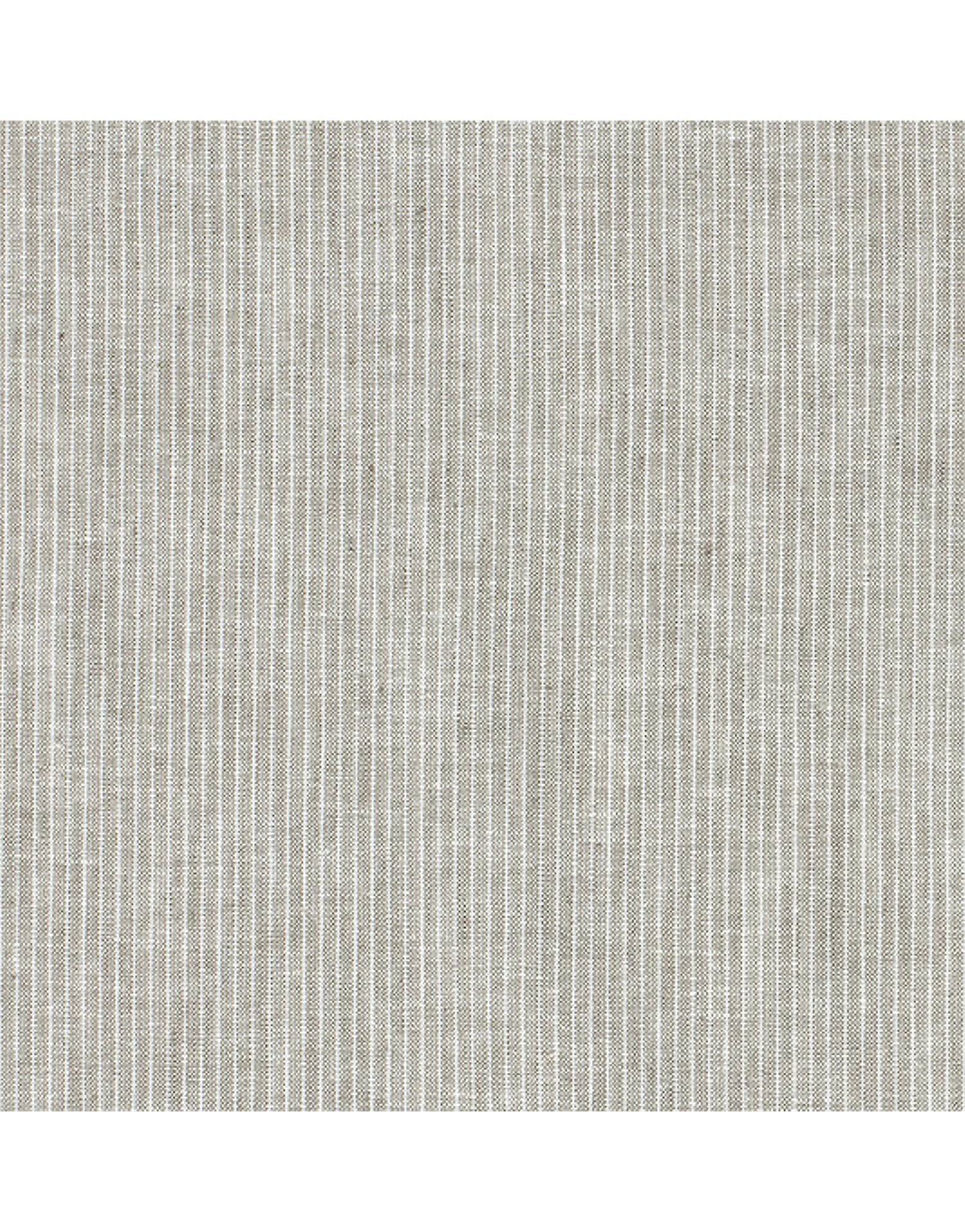 Suspension en lin et coton plissé "Malala" fines rayures classic grey