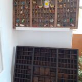 Printing rack for shelf