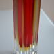 MURANO SOMMERSO VINTAGE MODERNIST VASE ERA FLAVIO POLISHED