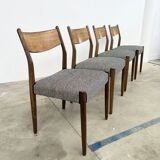 Teak chairs Cees Braakman set of 4
