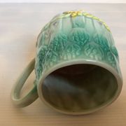 Tasse mug barbotine asperges