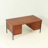 Teak desk by Peter Hvidt and Orla Mølgaard for Søborg, Denmark