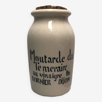 mustard pot of the reckless ceramic RF belgium