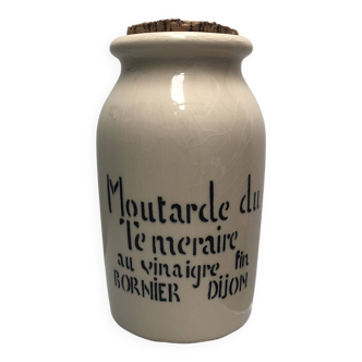 mustard pot of the reckless ceramic RF belgium