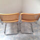 Chaises cesca B32 design Marcel Breuer