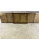 Enfilade XL en laiton par Belgochrom, 1980