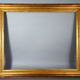 Old channel frame wood original gilding stucco 67x55 foliage 56x44.5 cm SB