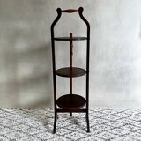 Antique Edwardian cake stand, foldable, 1900