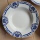 Set of 3 hollow plates Orchies Moulin des Loups Palmes