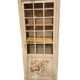 Old wood hosiery cabinet display case