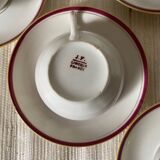 Service à thé en porcelaine de Limoges