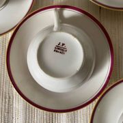 Service à thé en porcelaine de Limoges