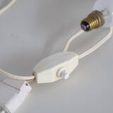 Scandinavian decorative lamp in solid brass