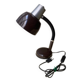 70s metal desk lamp