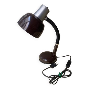 Lampe de bureau métal années 70