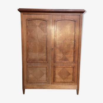 Armoire de chambre en frêne massif 1960