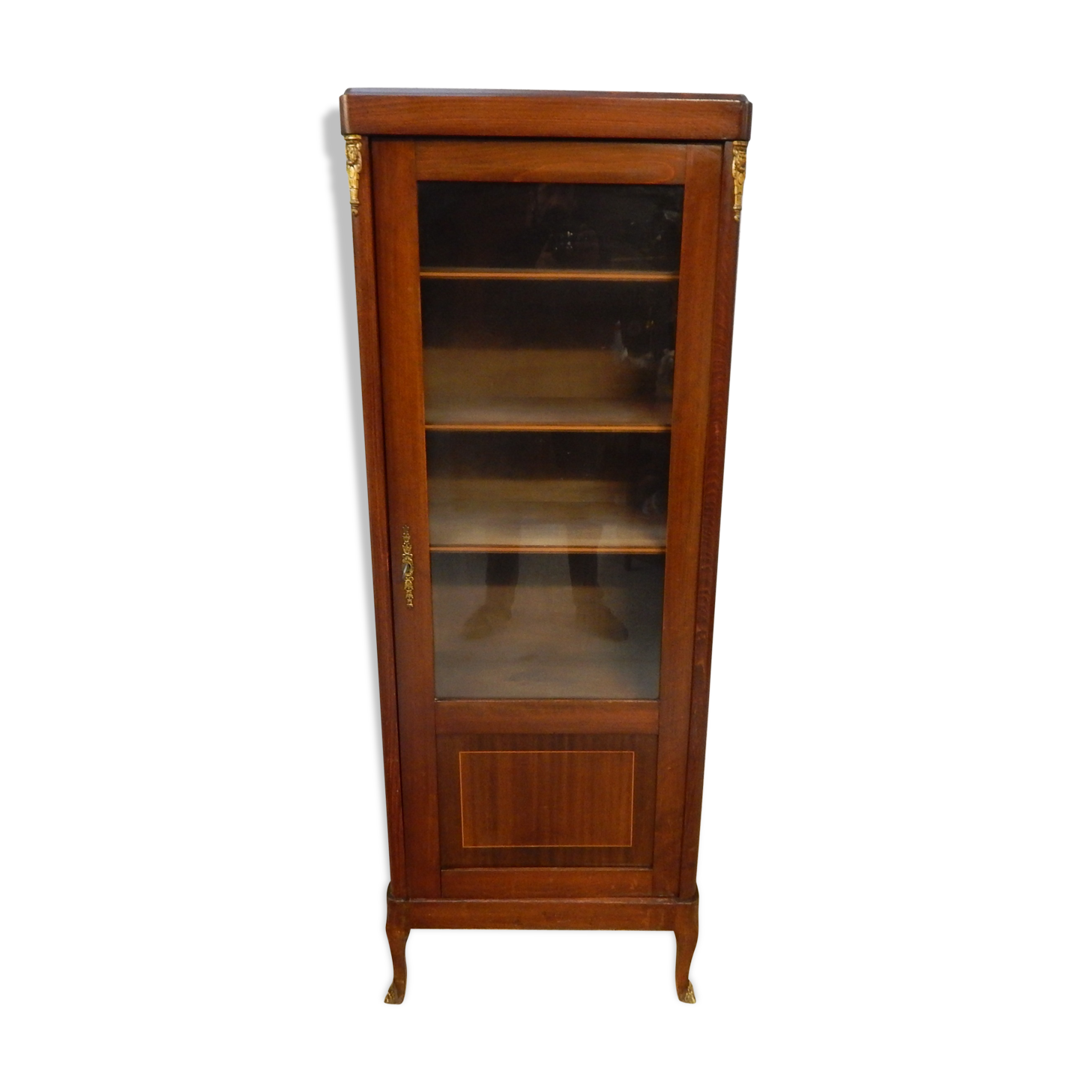 Vitrine bibliothèque ancienne