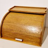 Old oak curtain storage file