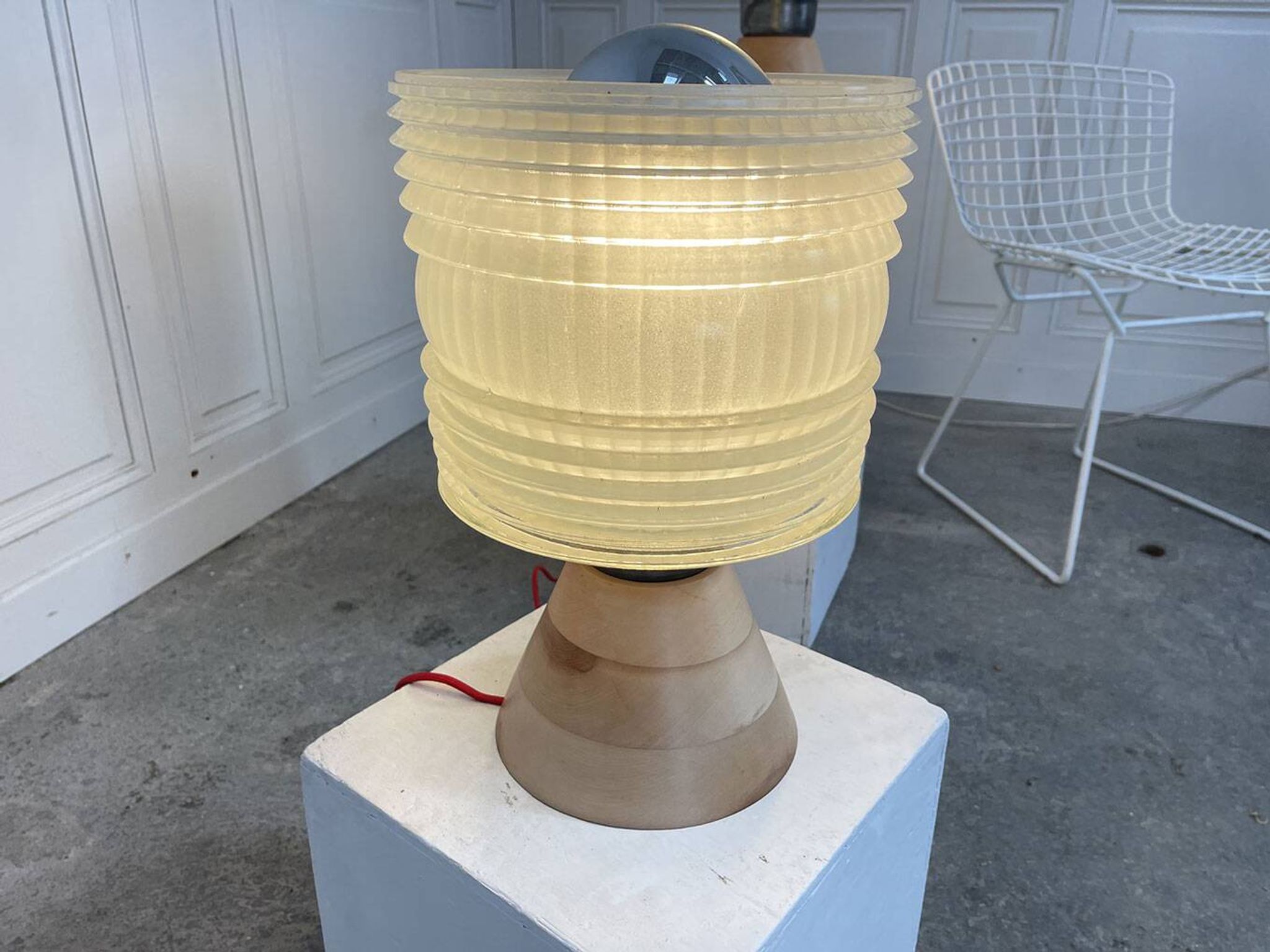 Pair of 50's table lamps